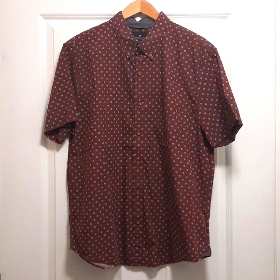 Aeo Pattern Buttondown